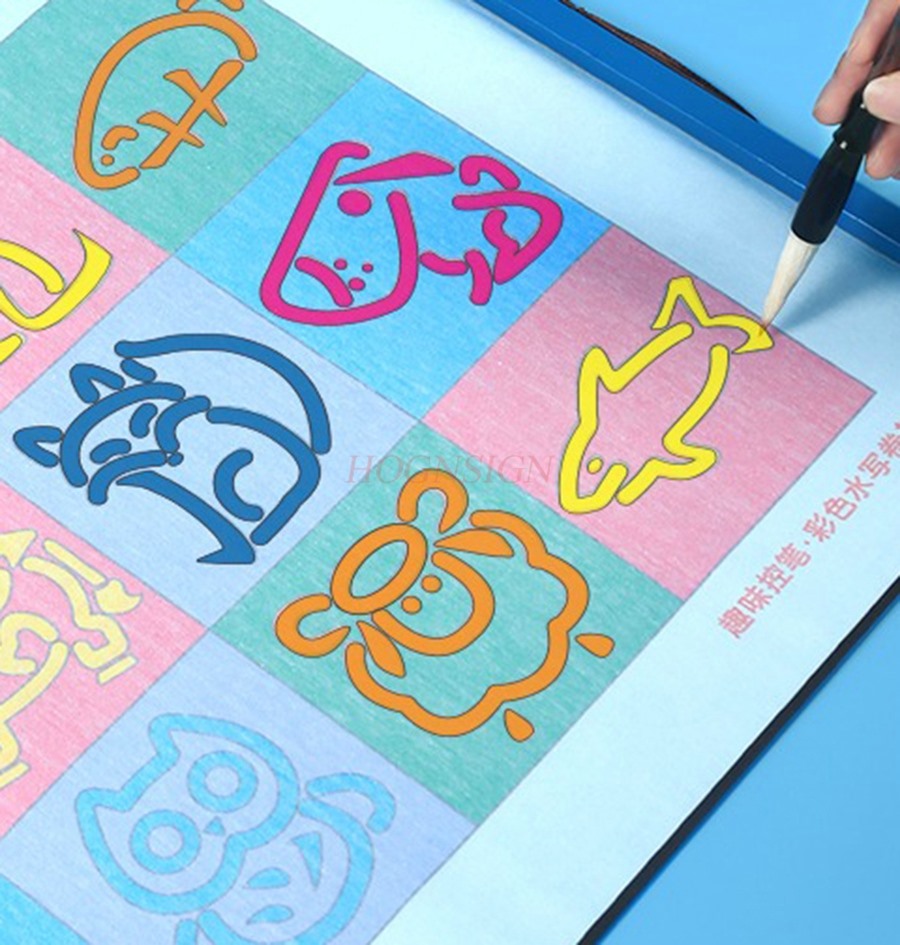 Calligraphy Pen Set - 1set kaligrafi latihan anak, pena kontrol
