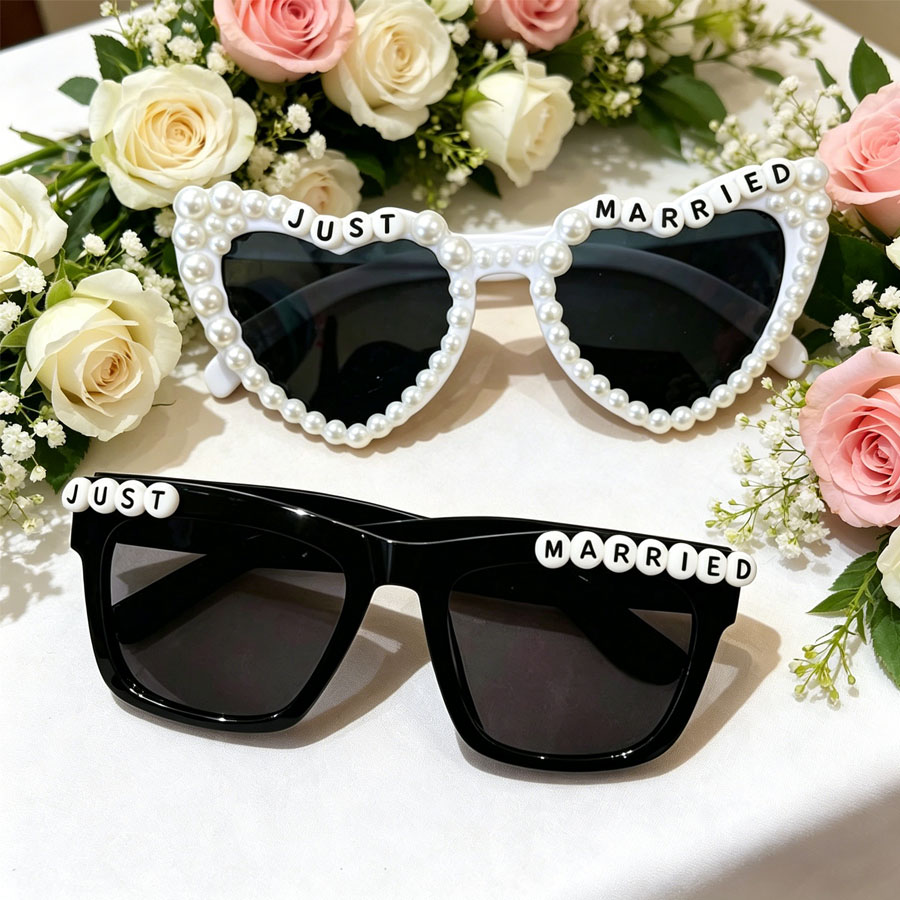 Art Craft Glasses - 1/2 PCS Set Kacamata Dekorasi Mutiara