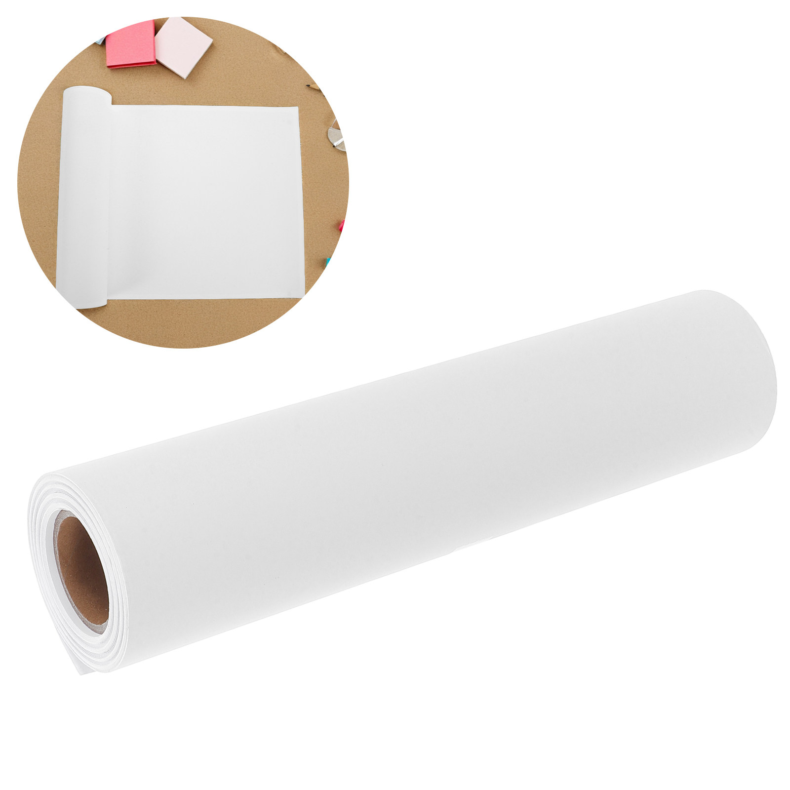 Art Craft Using Paper - Gulungan Kertas Gambar Putih Tebal Besar