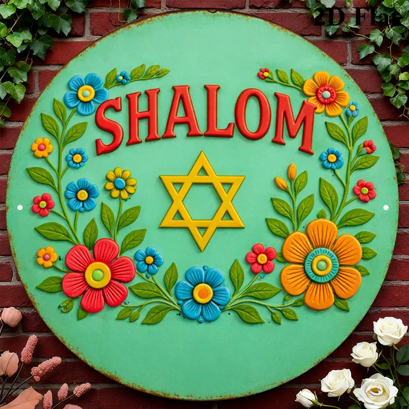 Art & Craft Jojo - CIFBUY Shalom Bintang Daud Seni Dinding