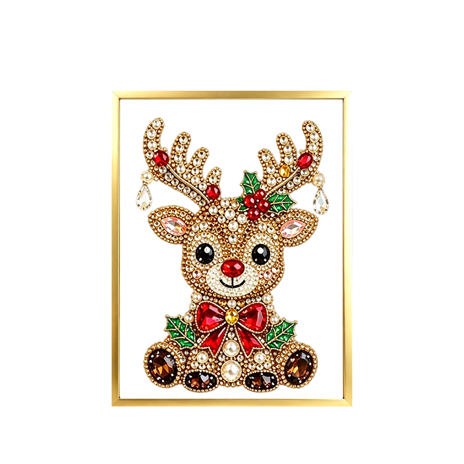Art And Craft Xmas Tree - Kit Lukisan Berlian DIY Natal Untuk