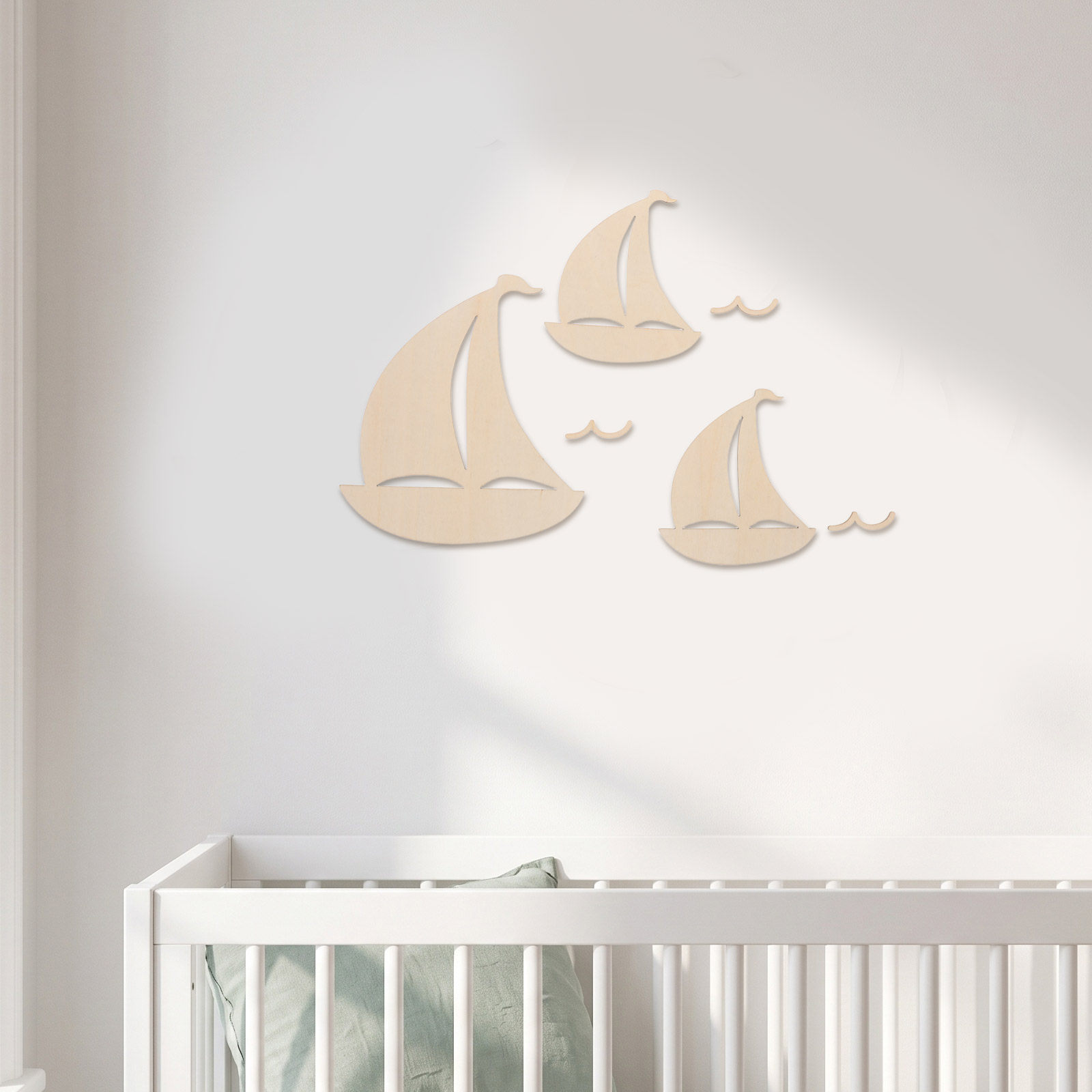 6Pcs Dekorasi Perahu Layar Kay - Art And Craft For Nursery ulasan dan harga