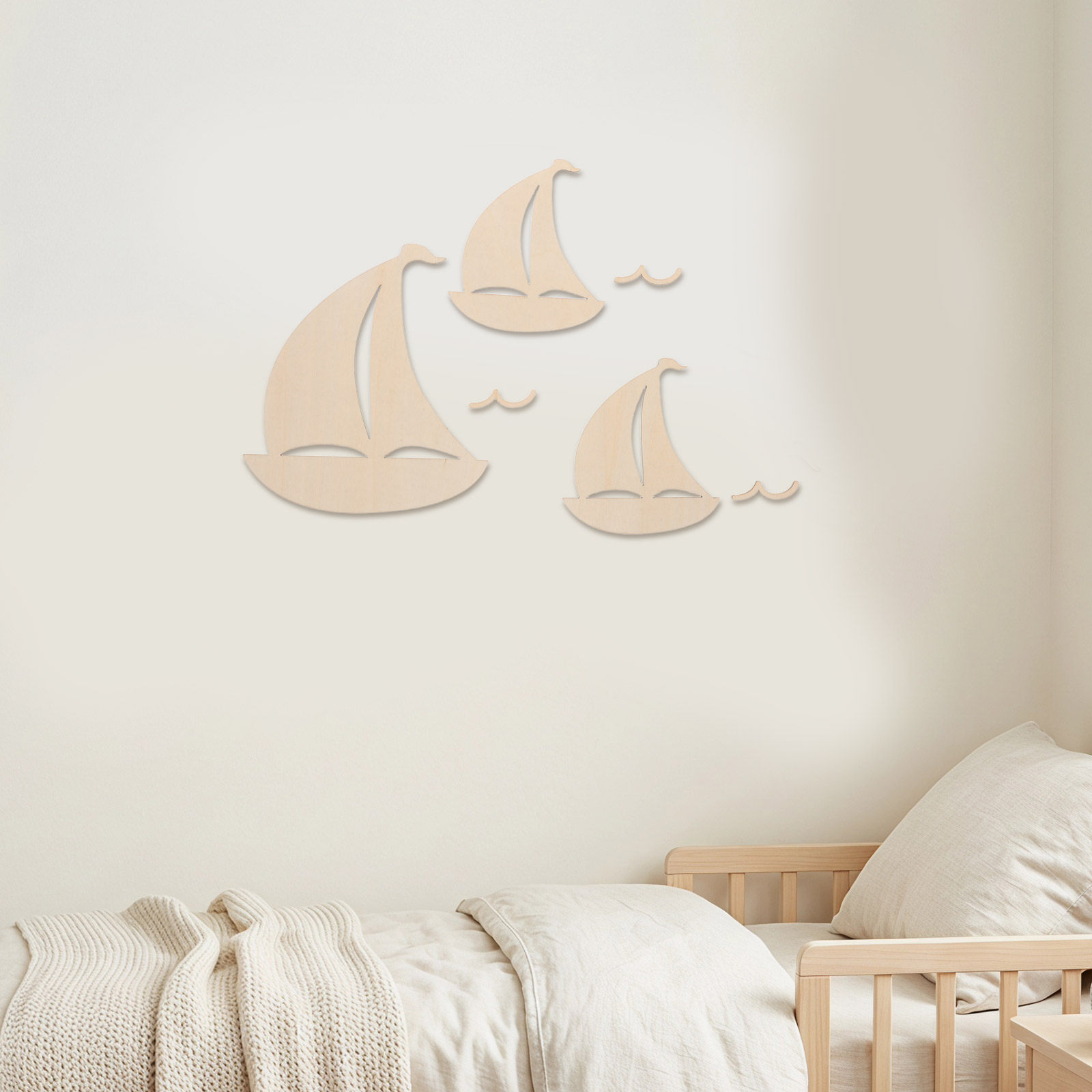 6Pcs Dekorasi Perahu Layar Kay - Art And Craft For Nursery ulasan dan harga