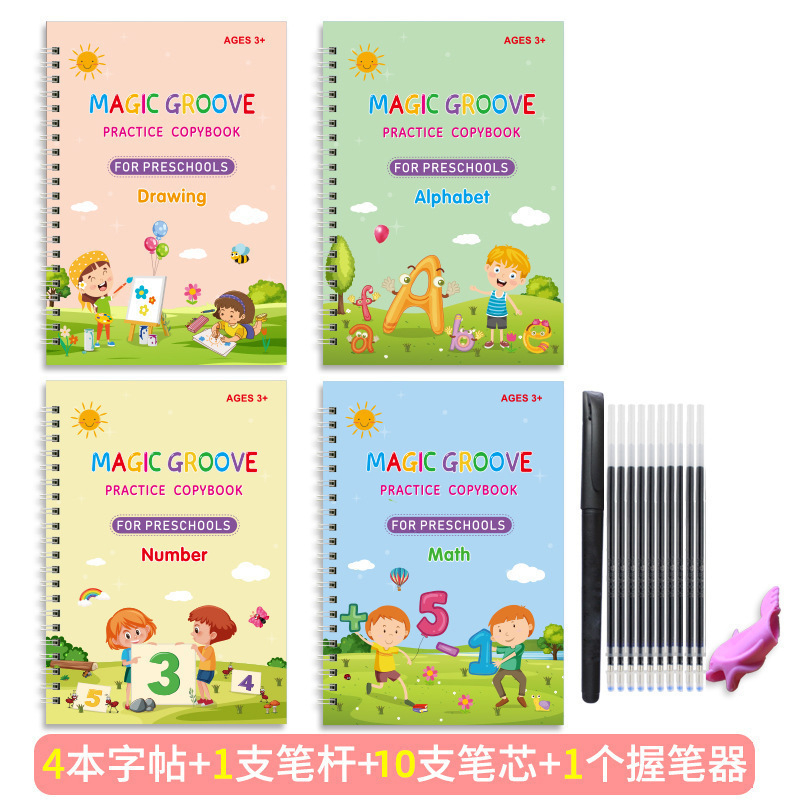 4 Buku/Set (Gratis 1 Pulpen+10 - Calligraphy Pen Set ulasan dan harga