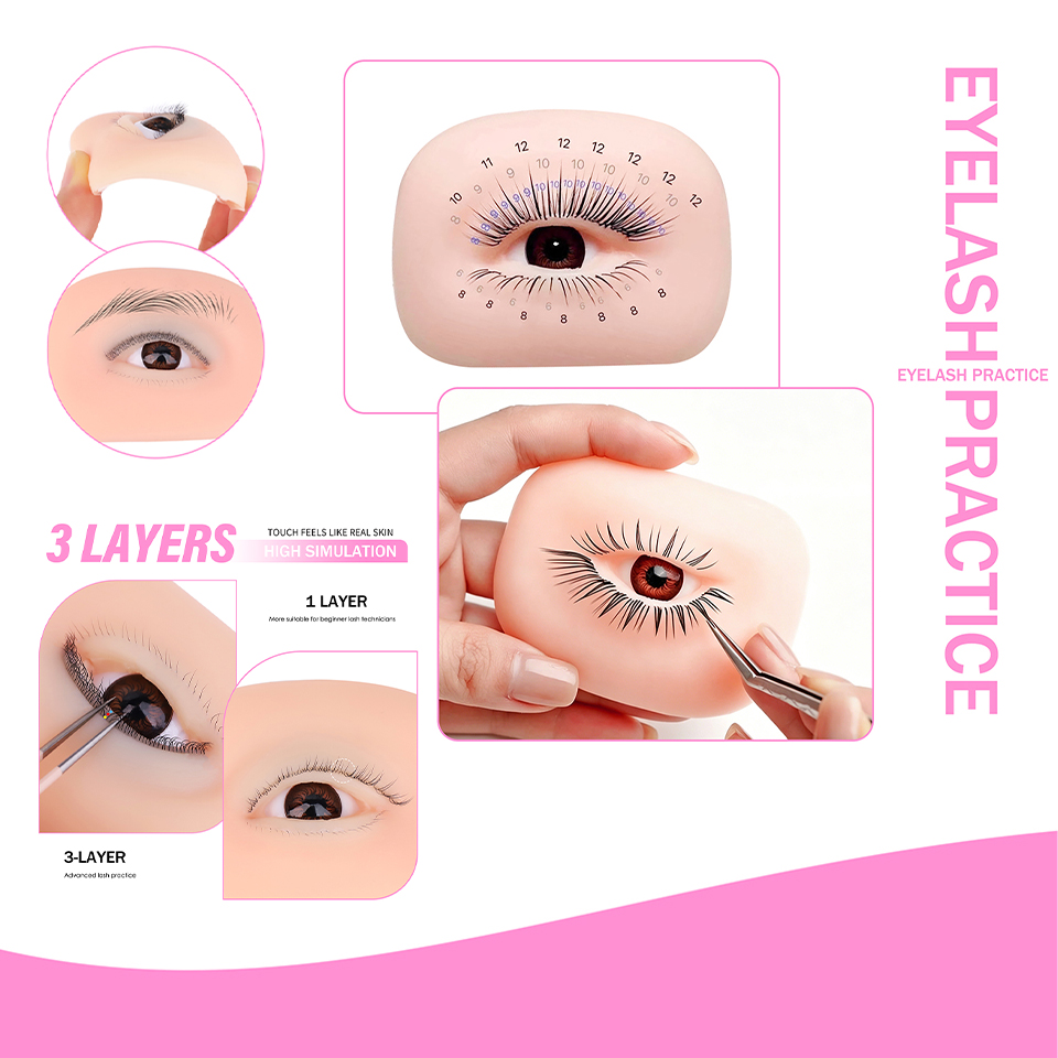 Alat Rias Mata Silikon Simulas - Art Craft Eyes ulasan dan harga