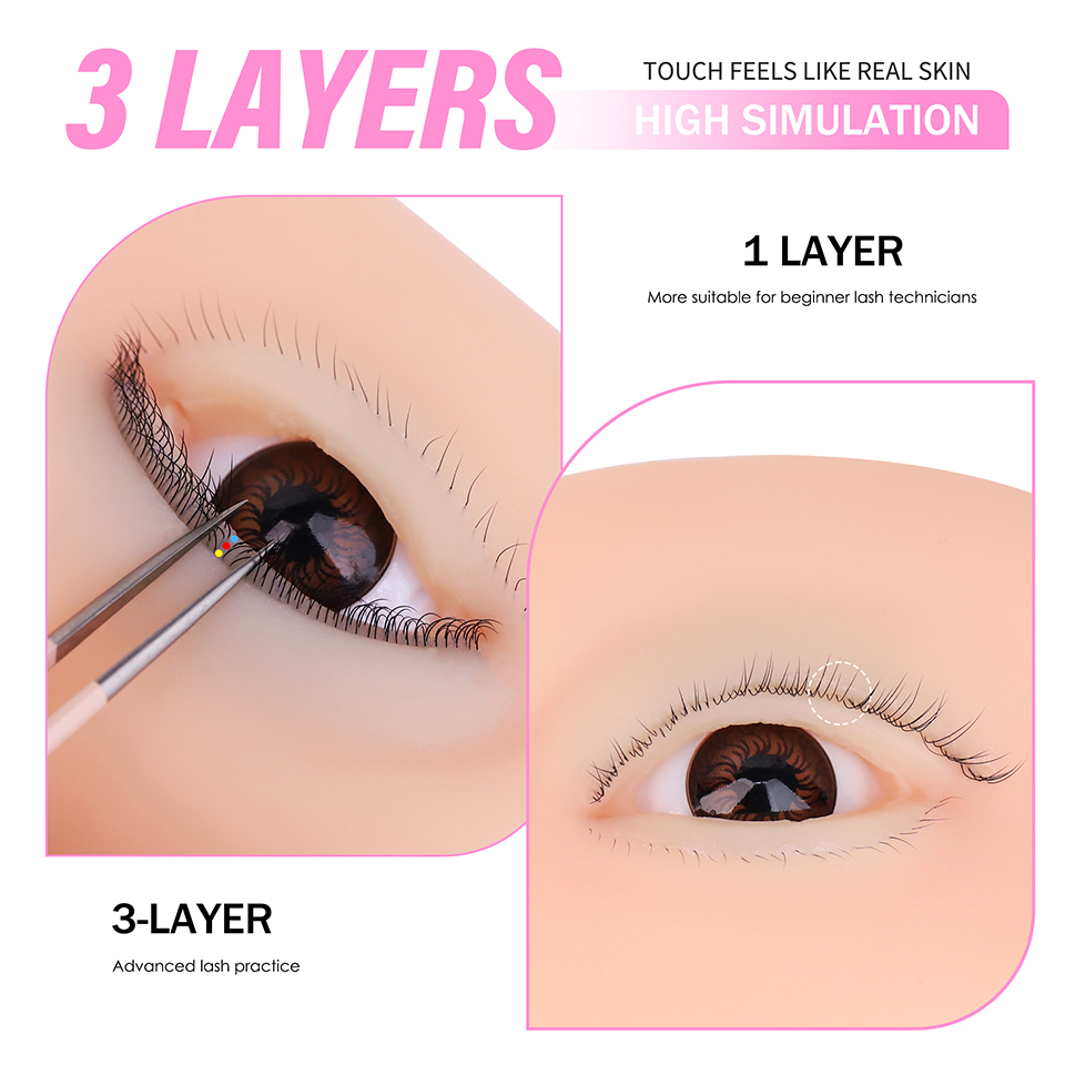 Alat Rias Mata Silikon Simulas - Art Craft Eyes ulasan dan harga