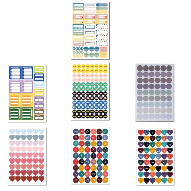 W89C Stiker Perencana Berguna  - Art Craft Using Paper ulasan dan harga