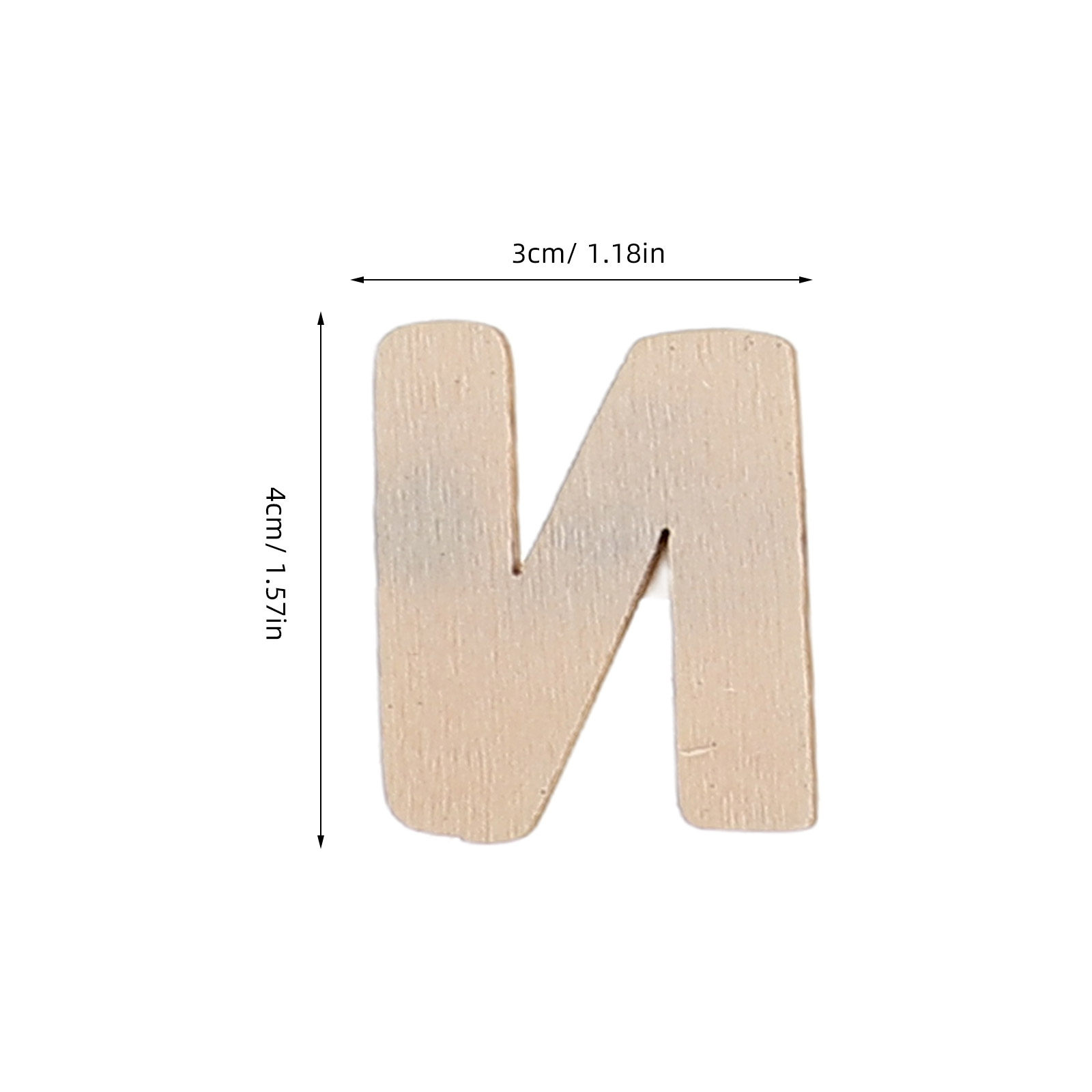 1Set Huruf Alfabet Kayu, Huruf - Art And Craft For Nursery ulasan dan harga