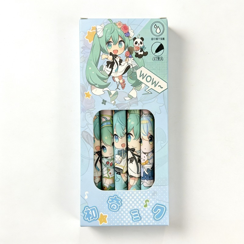 Pena gel cepat kering Hatsune  - Calligraphy Pen Set ulasan dan harga