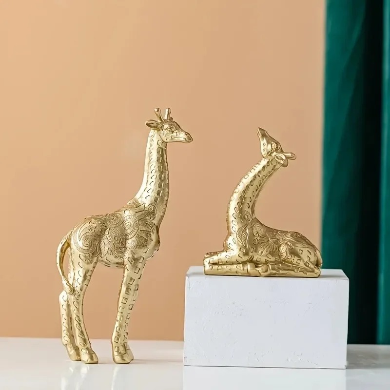2 Buah/Set Ornamen Jerapah, Ke - Art Craft Display ulasan dan harga