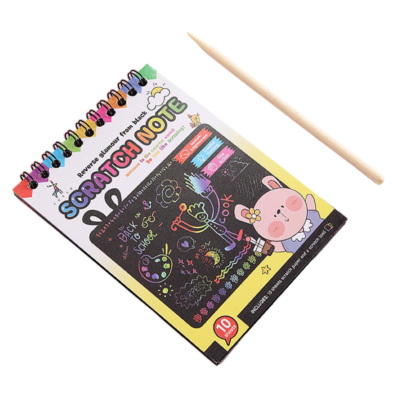 Buku Catatan Kertas Gores Krea - Art Craft Notebook ulasan dan harga