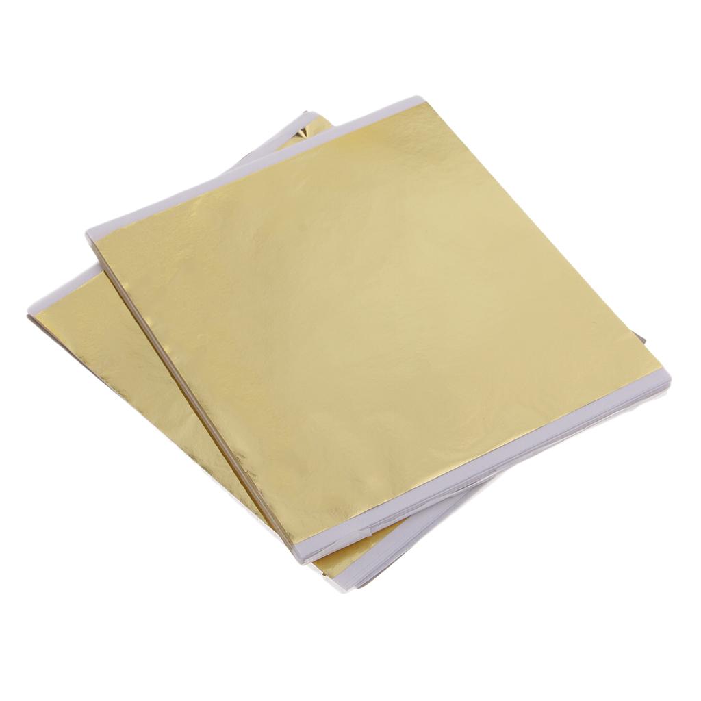 100 lembar kertas emas berukur - Art Craft In Paper ulasan dan harga