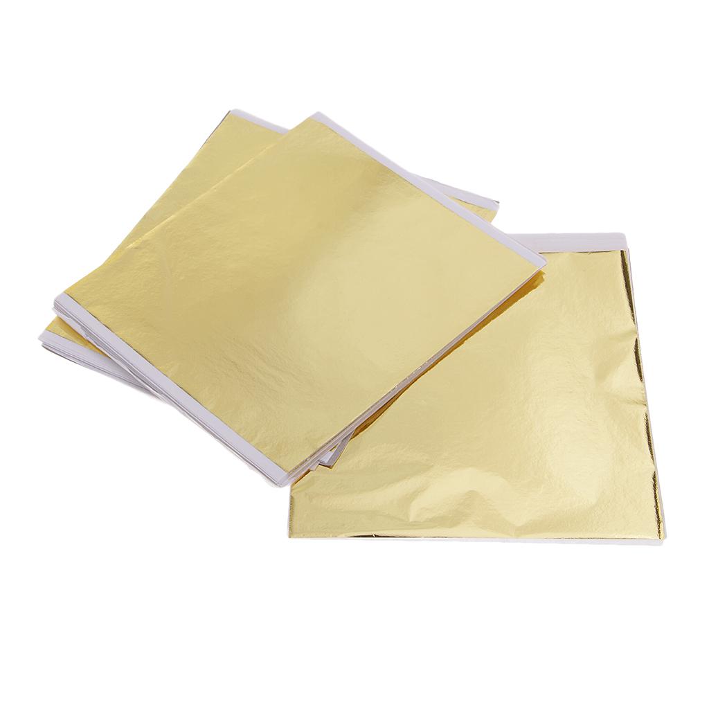 100 lembar kertas emas berukur - Art Craft In Paper ulasan dan harga