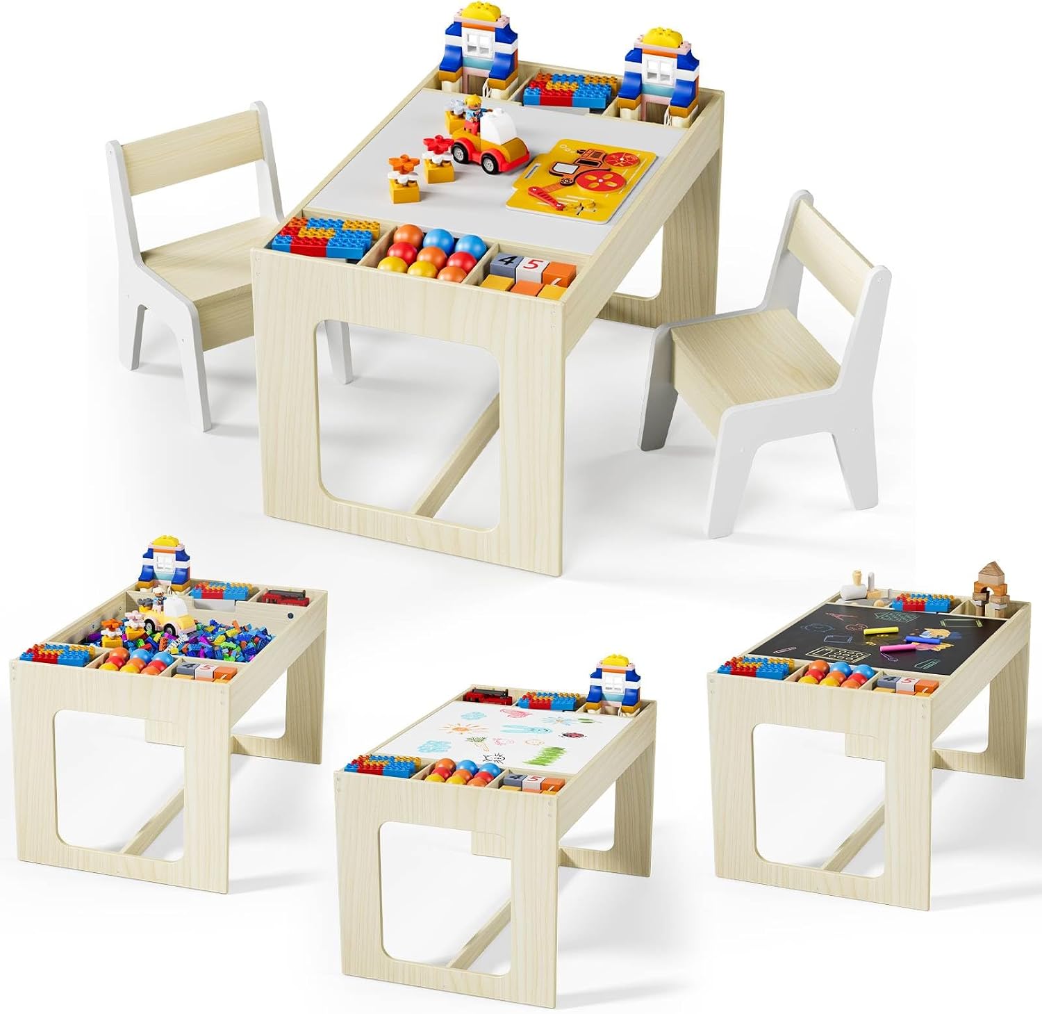 Set Meja dan Kursi Seni Anak 3 - Art And Craft For Nursery ulasan dan harga