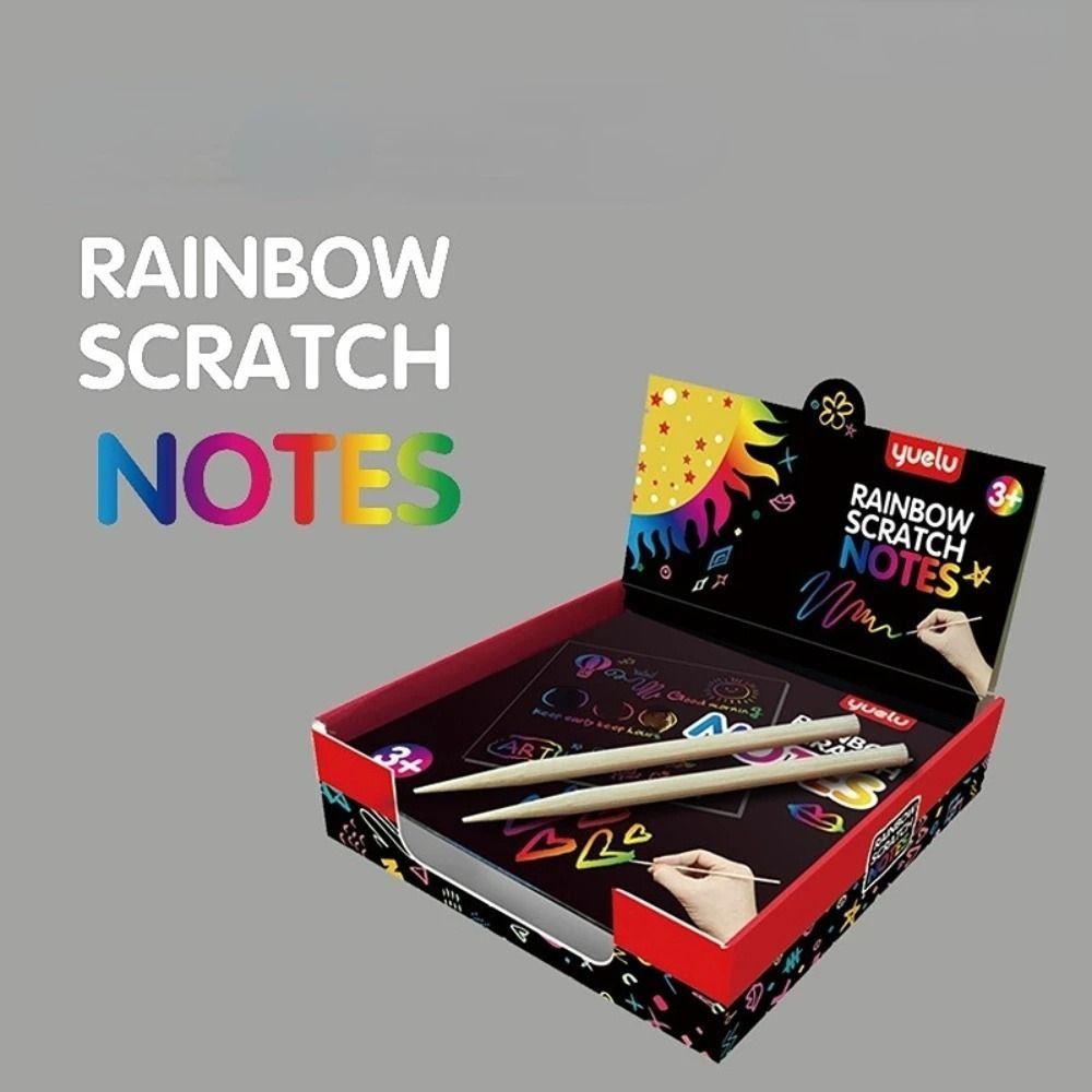 Templat Lukisan Seni Gores Geo - Art Craft Notebook ulasan dan harga