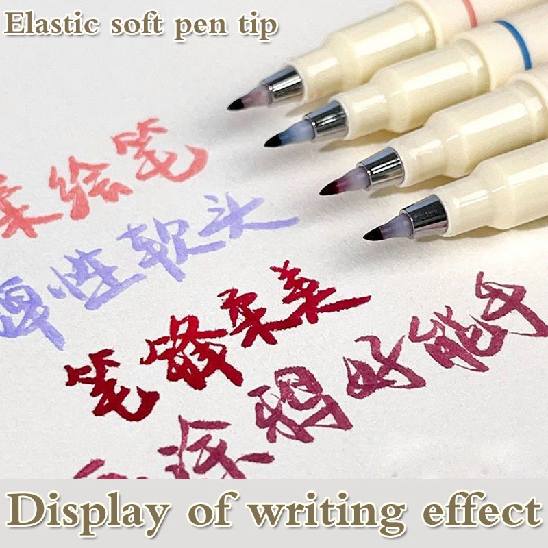 24/3 Warna Vintage Watercolor  - Calligraphy Pen Set ulasan dan harga