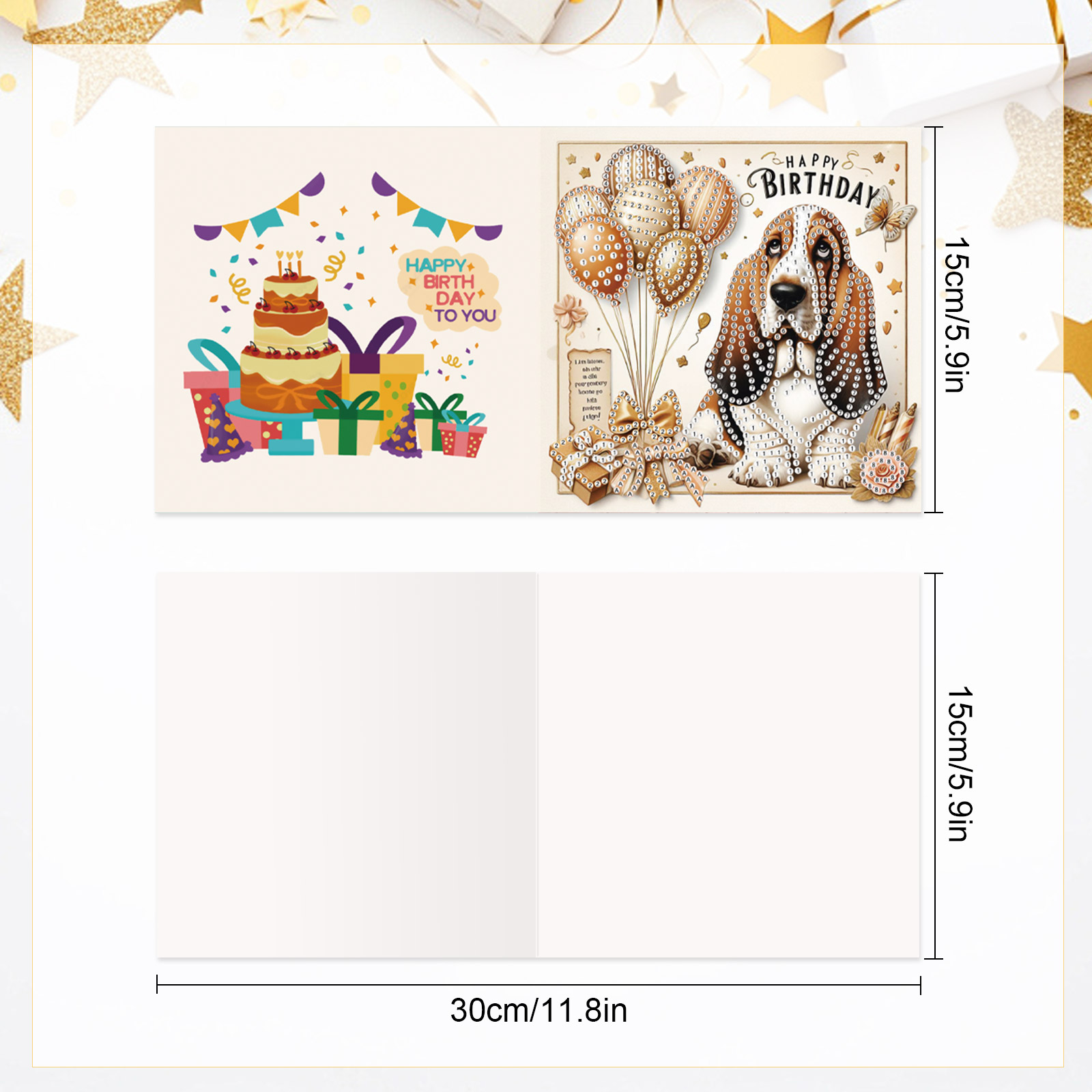 6 buah kit kartu ucapan lukisa - Art Craft Animals ulasan dan harga