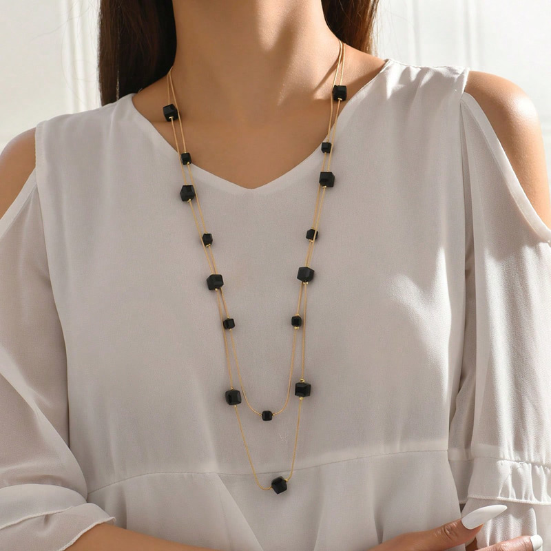 Kalung Panjang Model Baru deng - Art Craft Glasses ulasan dan harga