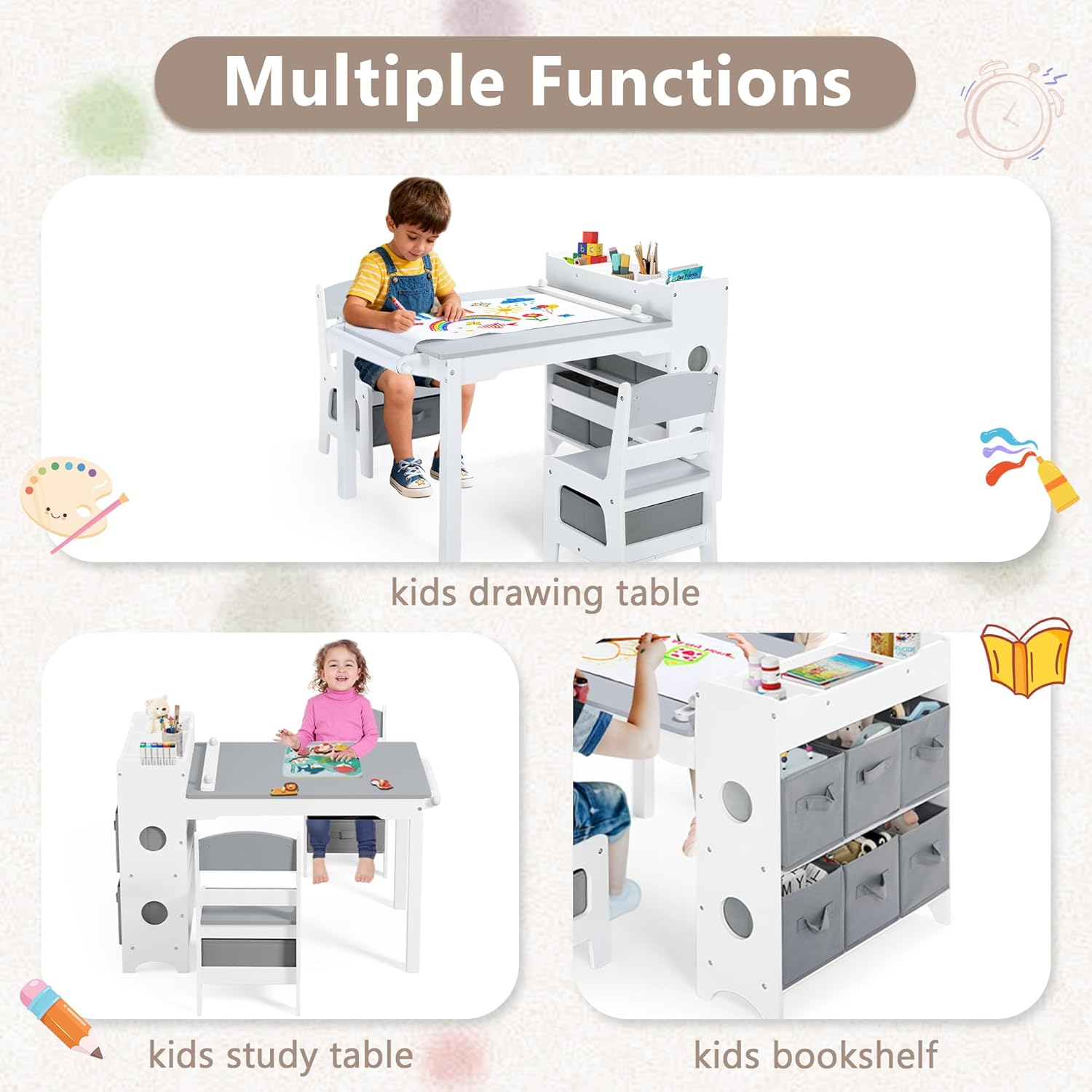 Set Meja & Kursi Seni Anak, Me - Art And Craft For Nursery ulasan dan harga