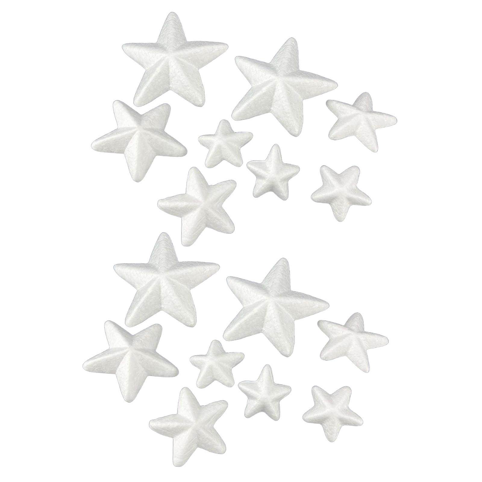 16x Bintang Busa Dekorasi Nata - Art And Craft Xmas Tree ulasan dan harga
