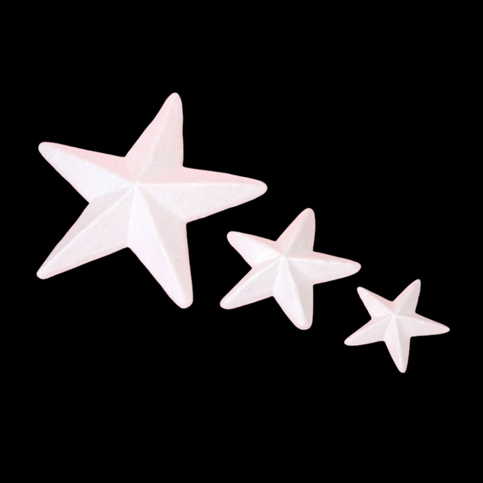 16x Bintang Busa Dekorasi Nata - Art And Craft Xmas Tree ulasan dan harga