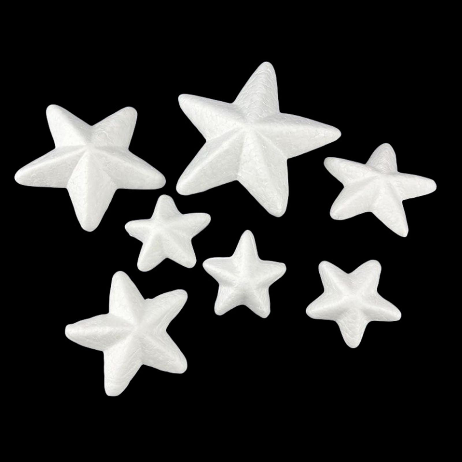 16x Bintang Busa Dekorasi Nata - Art And Craft Xmas Tree ulasan dan harga