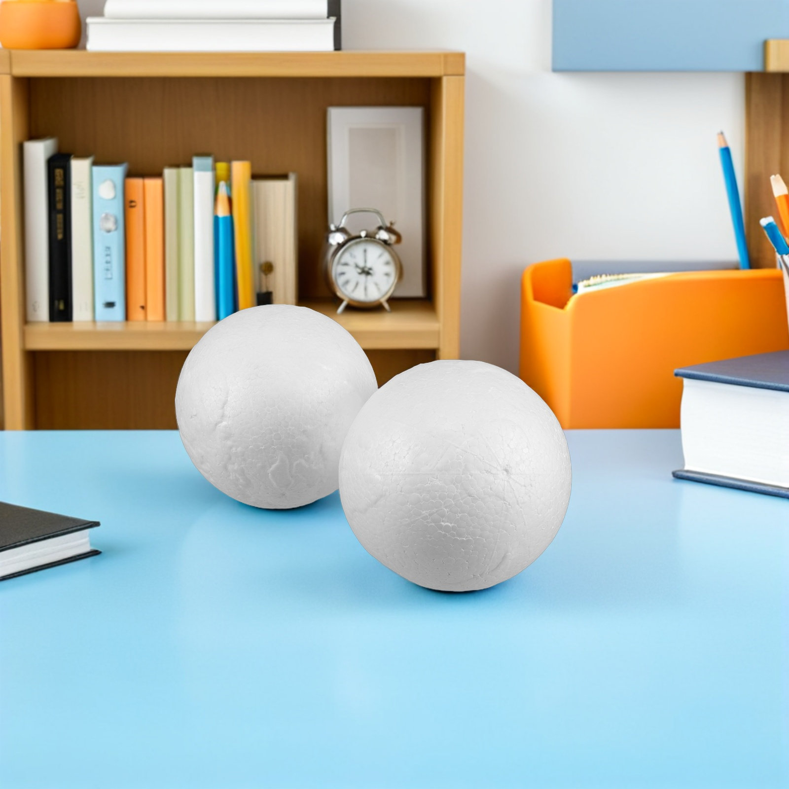 2 Buah Bola Dunia Busa 7 Inci, - Art And Craft Science ulasan dan harga