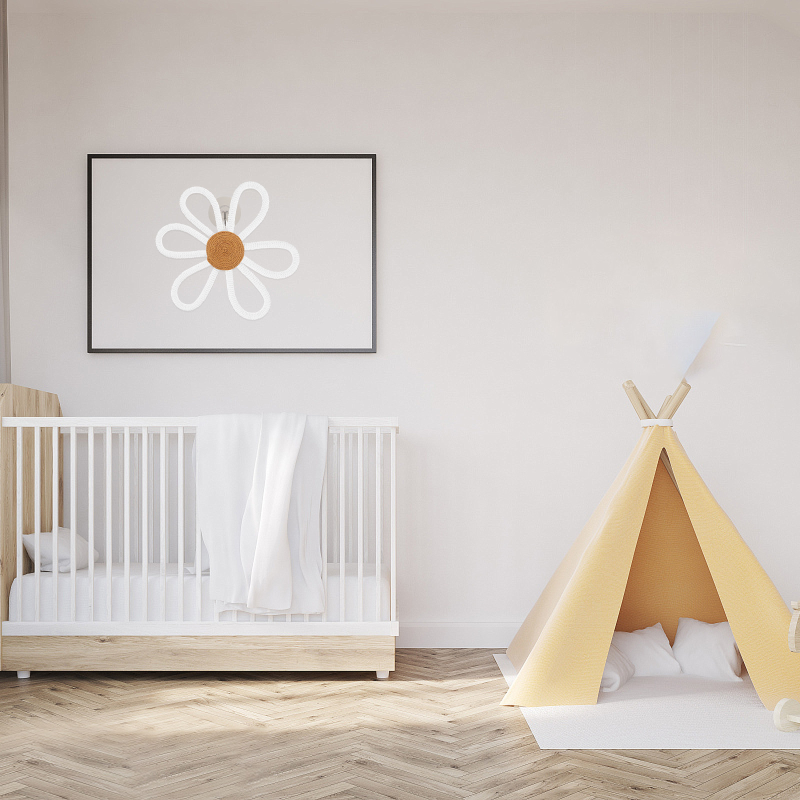 Dekorasi Dinding Anyaman Bunga - Art And Craft For Nursery ulasan dan harga