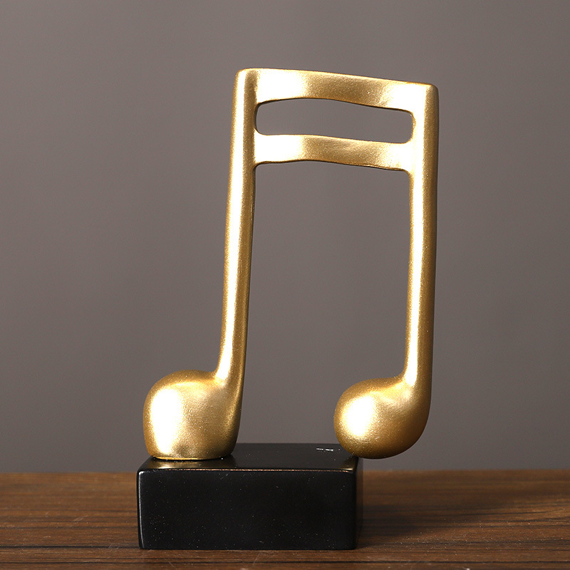 Y Patung Catatan Musik Resin M - Art Craft Room Ideas ulasan dan harga