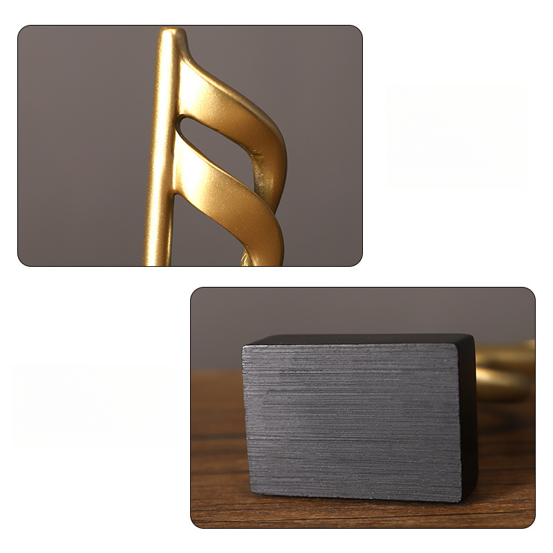 Y Patung Catatan Musik Resin M - Art Craft Room Ideas ulasan dan harga