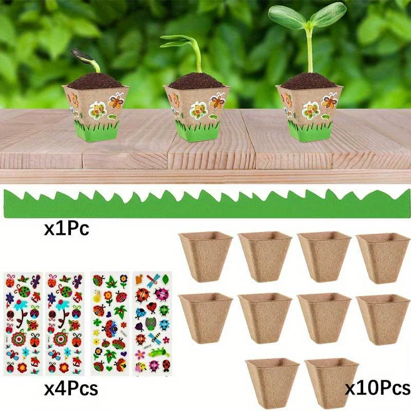 Perlengkapan Kerajinan Pot Bun - Art And Craft For Nursery ulasan dan harga
