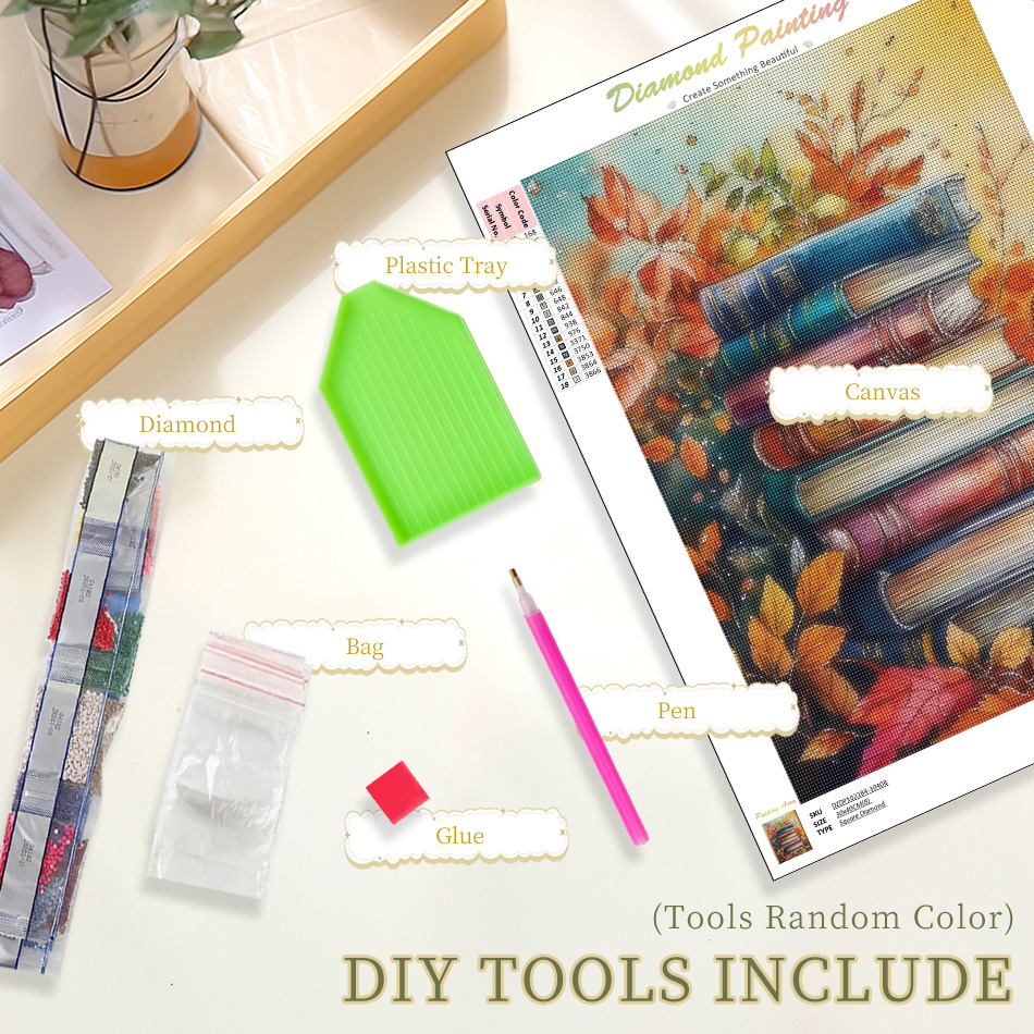 RUOPOTY Kit Lukisan Berlian Se - Art Craft Room Ideas ulasan dan harga