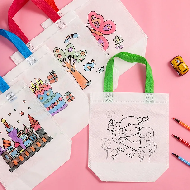 1-10pcs Set Tas DIY Graffiti d - Art Craft Notebook ulasan dan harga
