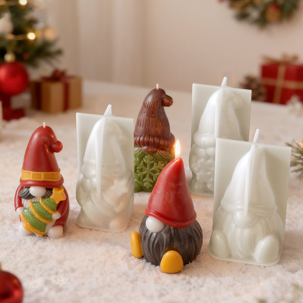 Cetakan Lilin Silikon Kurcaci  - Art And Craft Xmas Tree ulasan dan harga