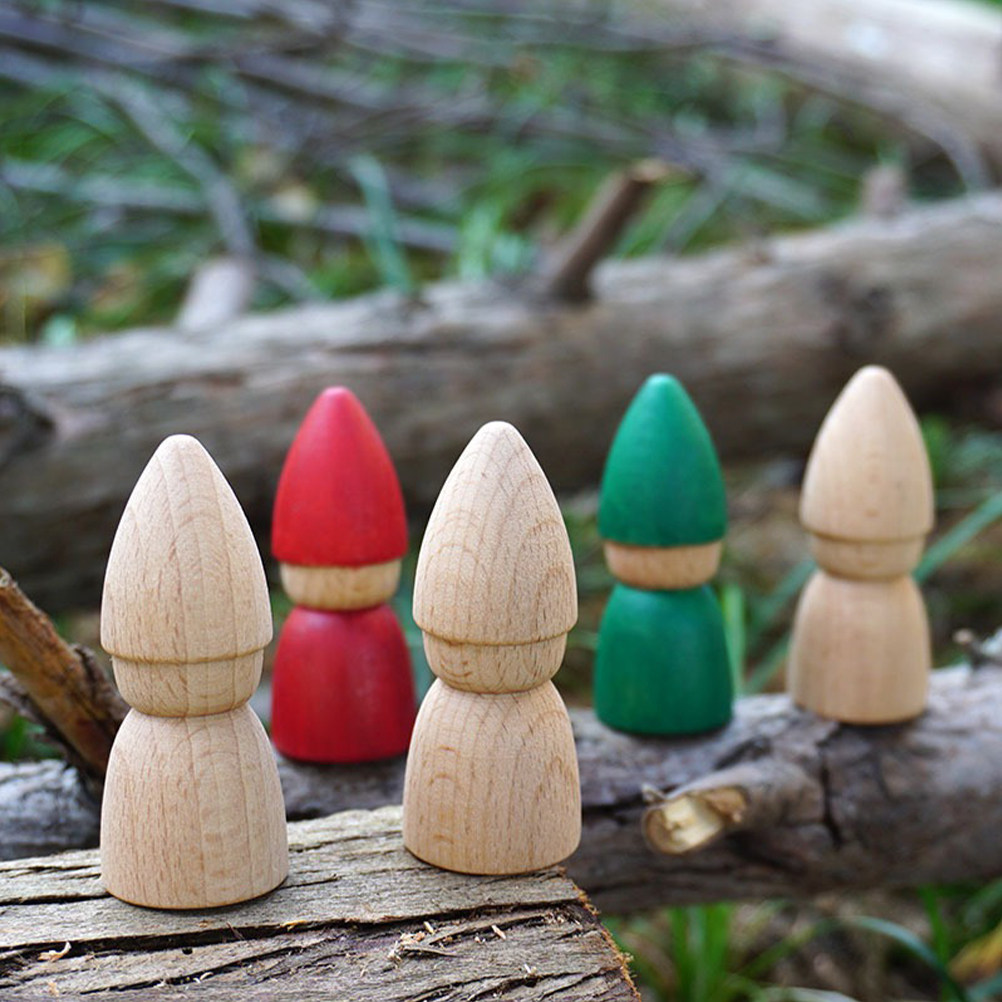 6 Buah Patung Kayu Tanpa Cat u - Art Craft Wood ulasan dan harga