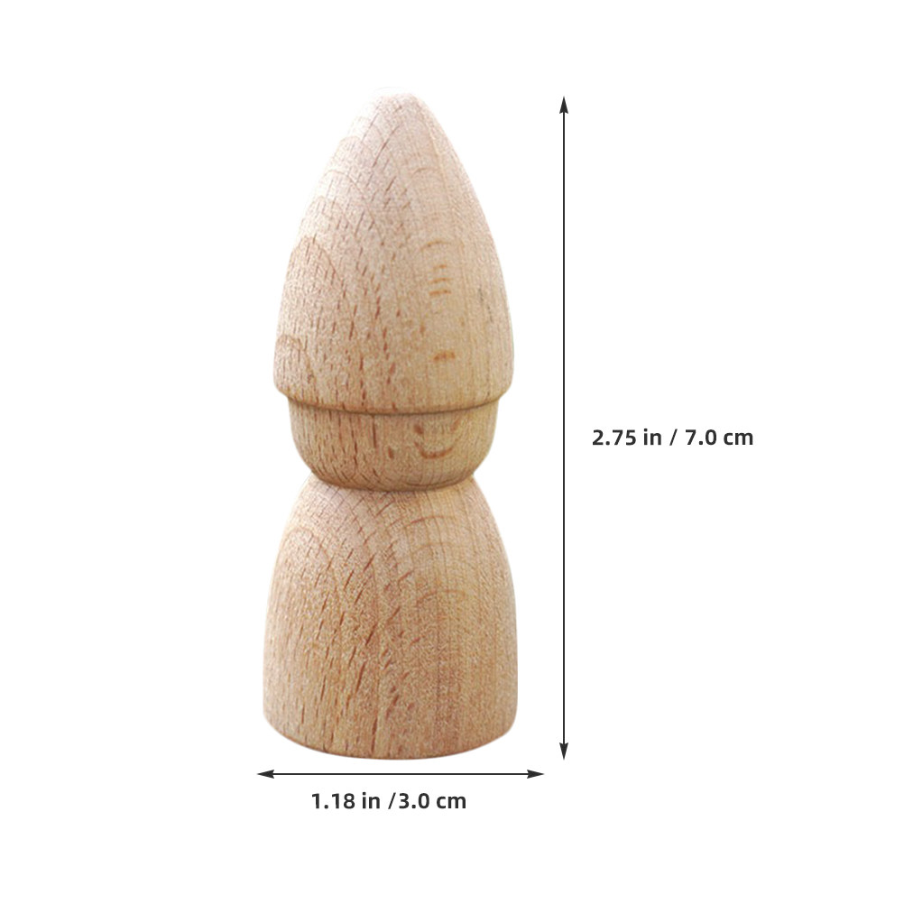 6 Buah Patung Kayu Tanpa Cat u - Art Craft Wood ulasan dan harga