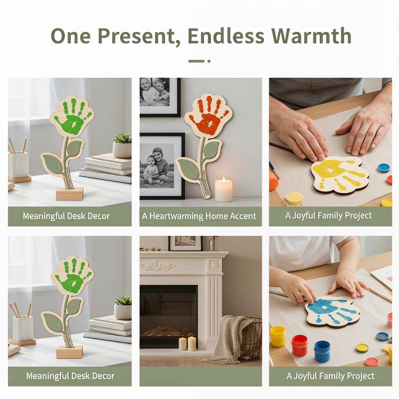 Papan Kayu Cetak Tangan Kosong - Art And Craft For Nursery ulasan dan harga