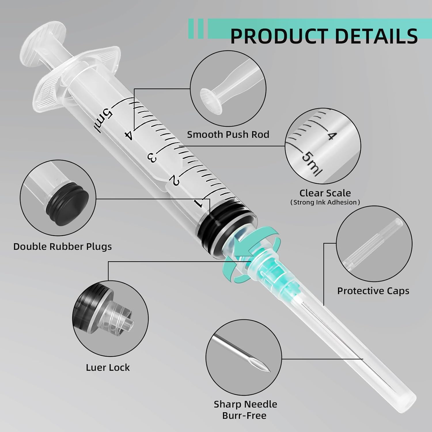 Suntik Luer Lock 5ml, Cocok un - Art Craft Animals ulasan dan harga
