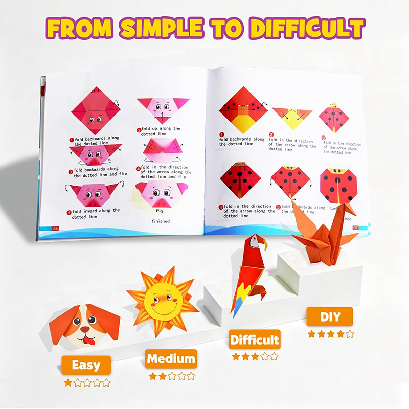Kit Kerajinan Kertas Origami B - Art Craft In Paper ulasan dan harga