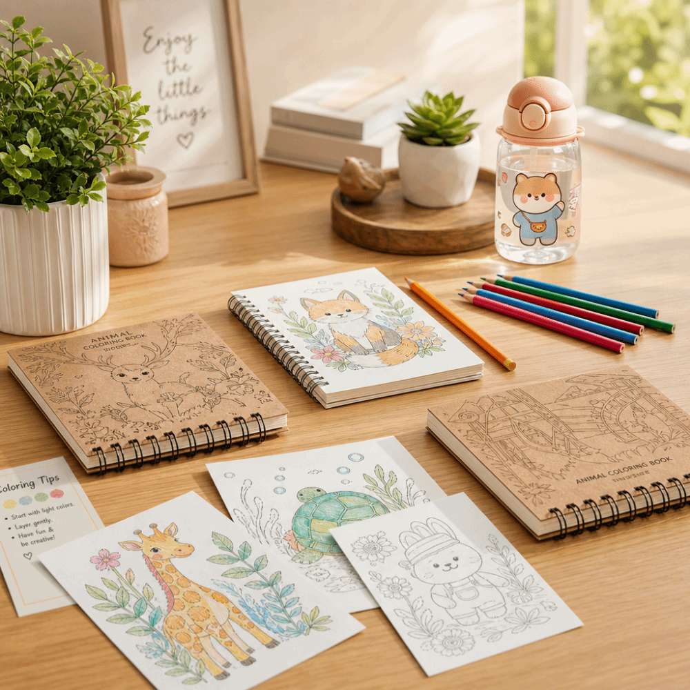Buku Sketsa Mewarnai Vintage T - Art Craft Notebook ulasan dan harga