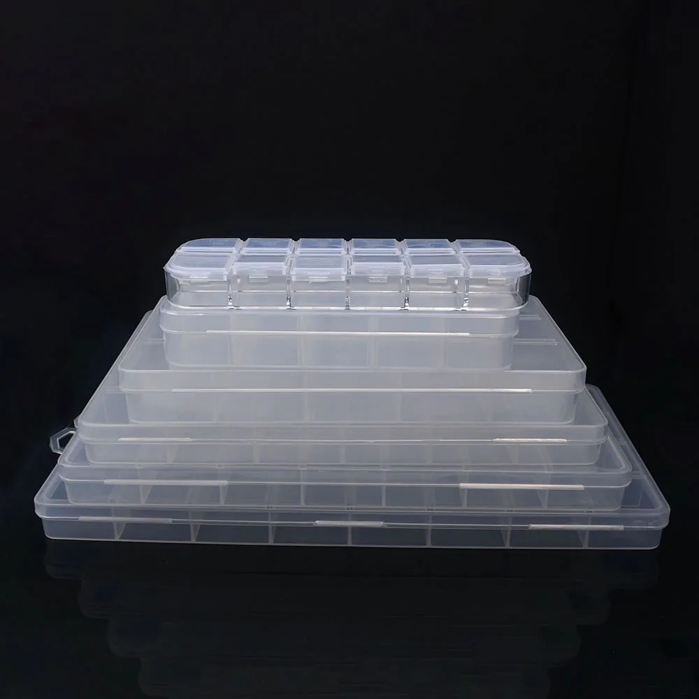 6-32 kompartemen plastik kotak - Art Craft Display ulasan dan harga