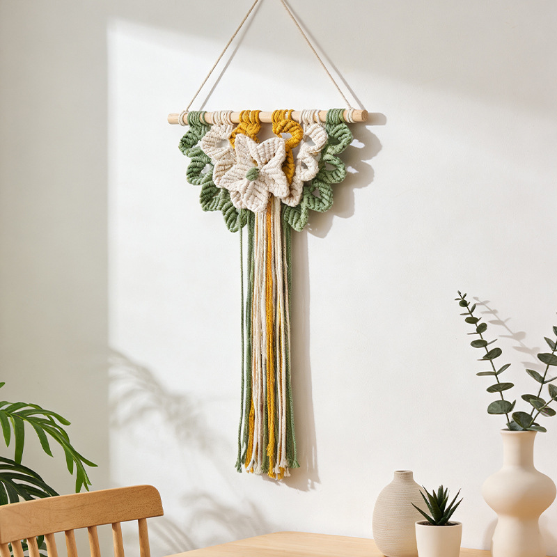 Hiasan Dinding Tenun Boho Geom - Art And Craft For Nursery ulasan dan harga