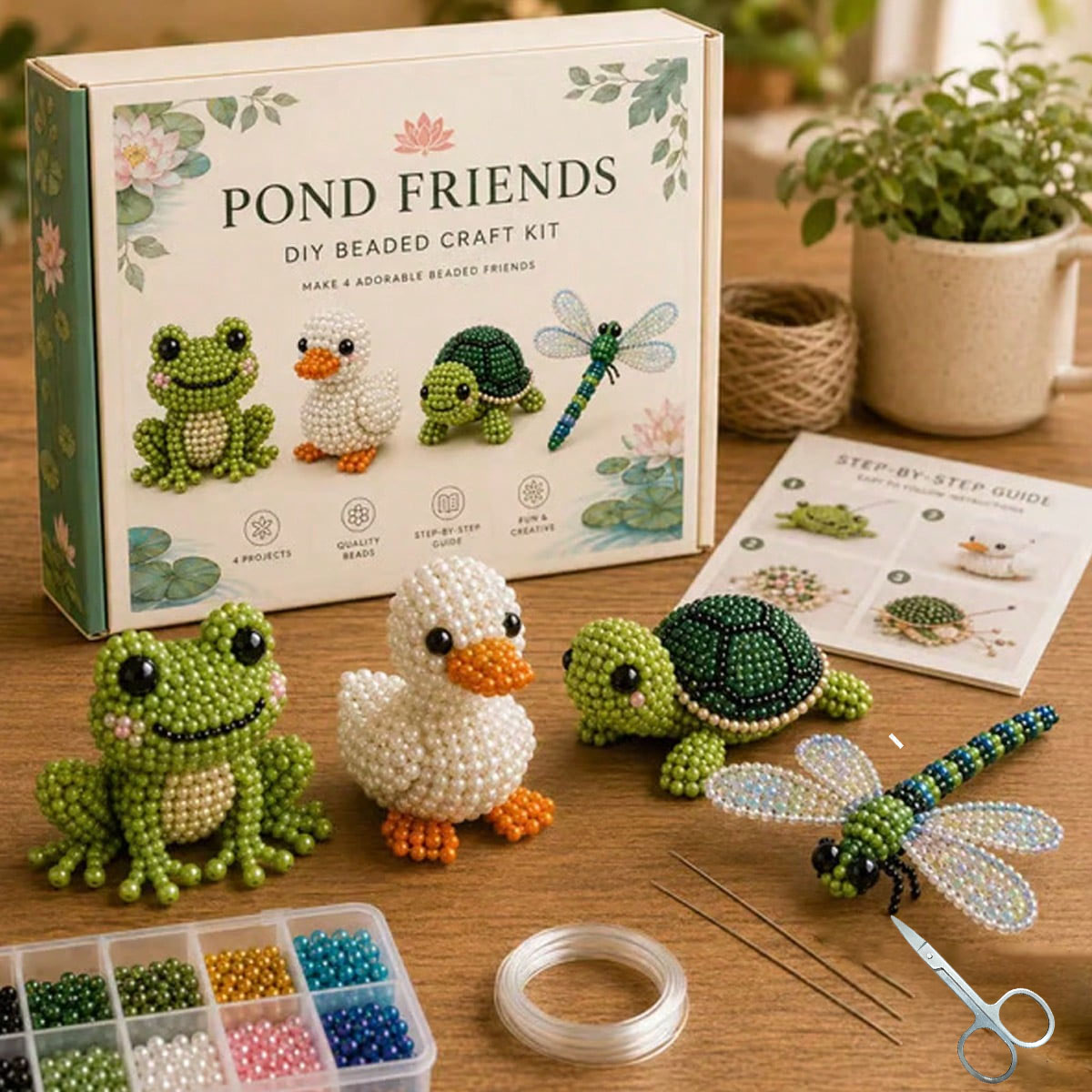 Kit DIY Hewan 3D Mini Berbahan - Art Craft Animals ulasan dan harga