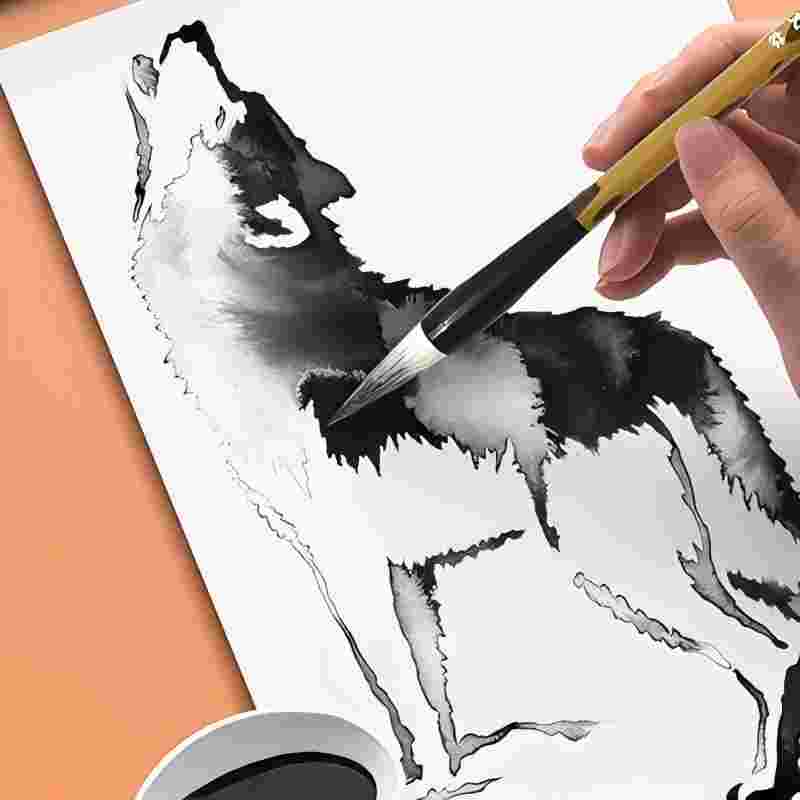 Kuas Tulis Cina 3 Ukuran denga - Calligraphy Pen Set ulasan dan harga
