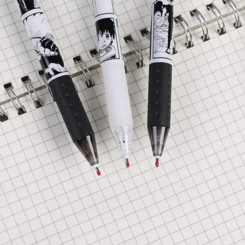 Naruto 6 buah/set pena Gel Ani - Calligraphy Pen Set ulasan dan harga