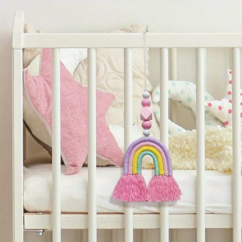 Lonceng Angin Pelangi Anyaman  - Art And Craft For Nursery ulasan dan harga
