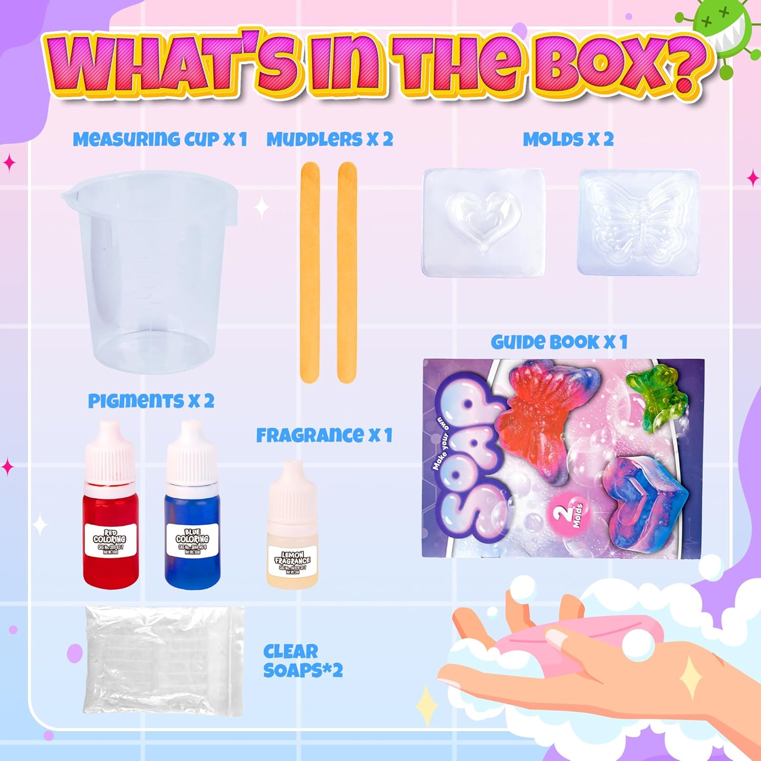 Kit Pembuatan Sabun untuk Anak - Art And Craft Science ulasan dan harga