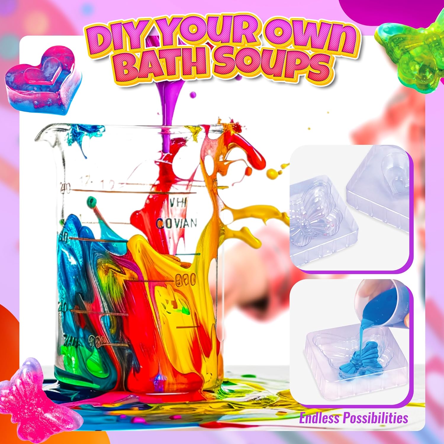 Kit Pembuatan Sabun untuk Anak - Art And Craft Science ulasan dan harga