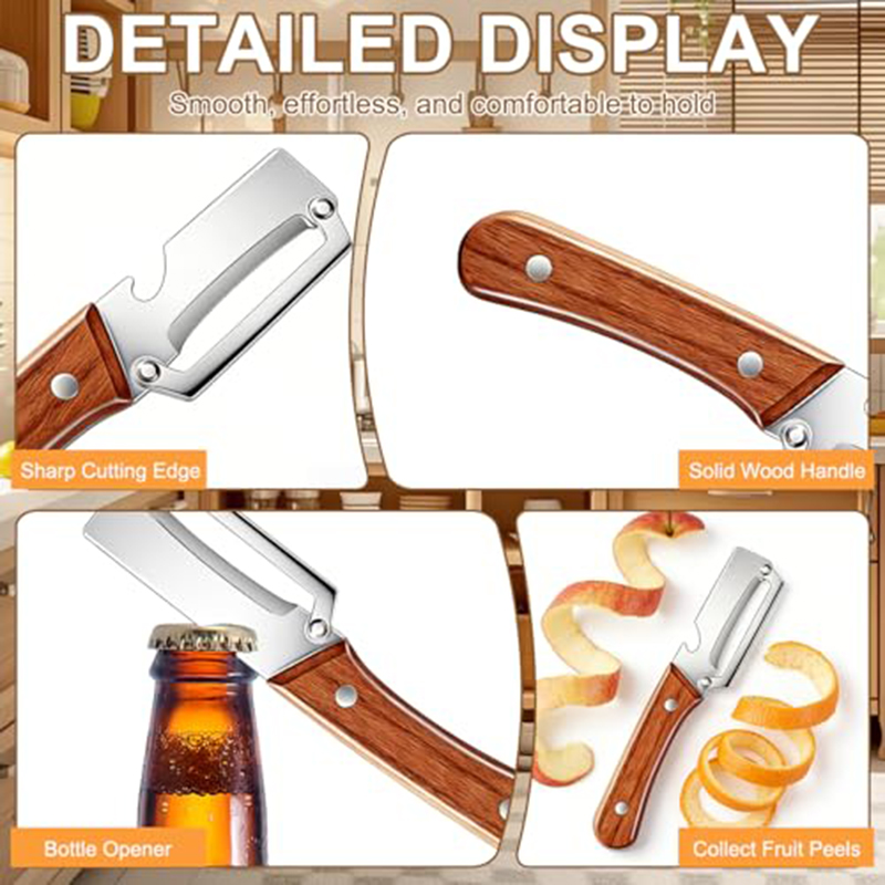 Pengupas Sayuran Dapur dari Ba - Art Craft Wood ulasan dan harga