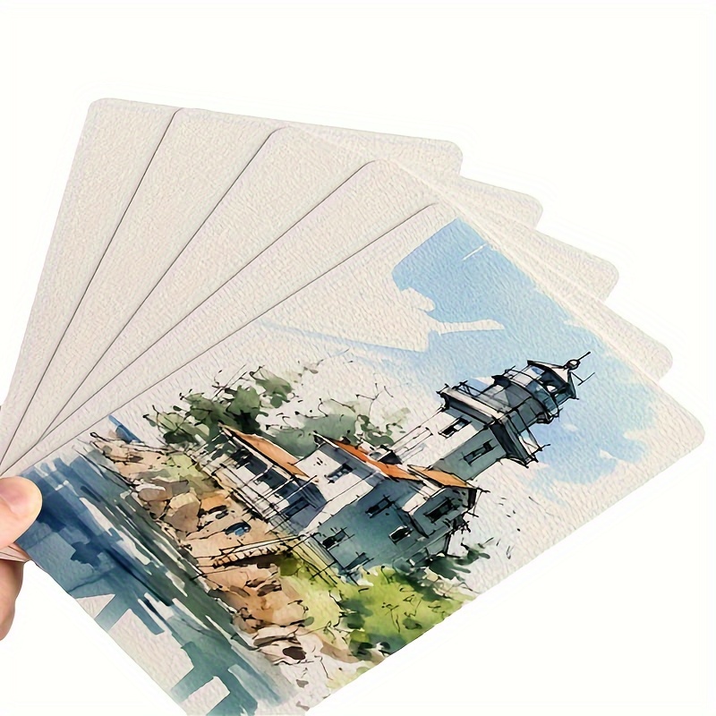 50 Lembar Kertas Cat Air Premi - Art Craft Using Paper ulasan dan harga